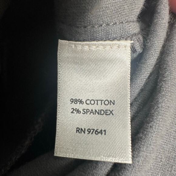 J Jill women’s skirt straight short dark gray velvet pockets academia plus size - Picture 6 of 10